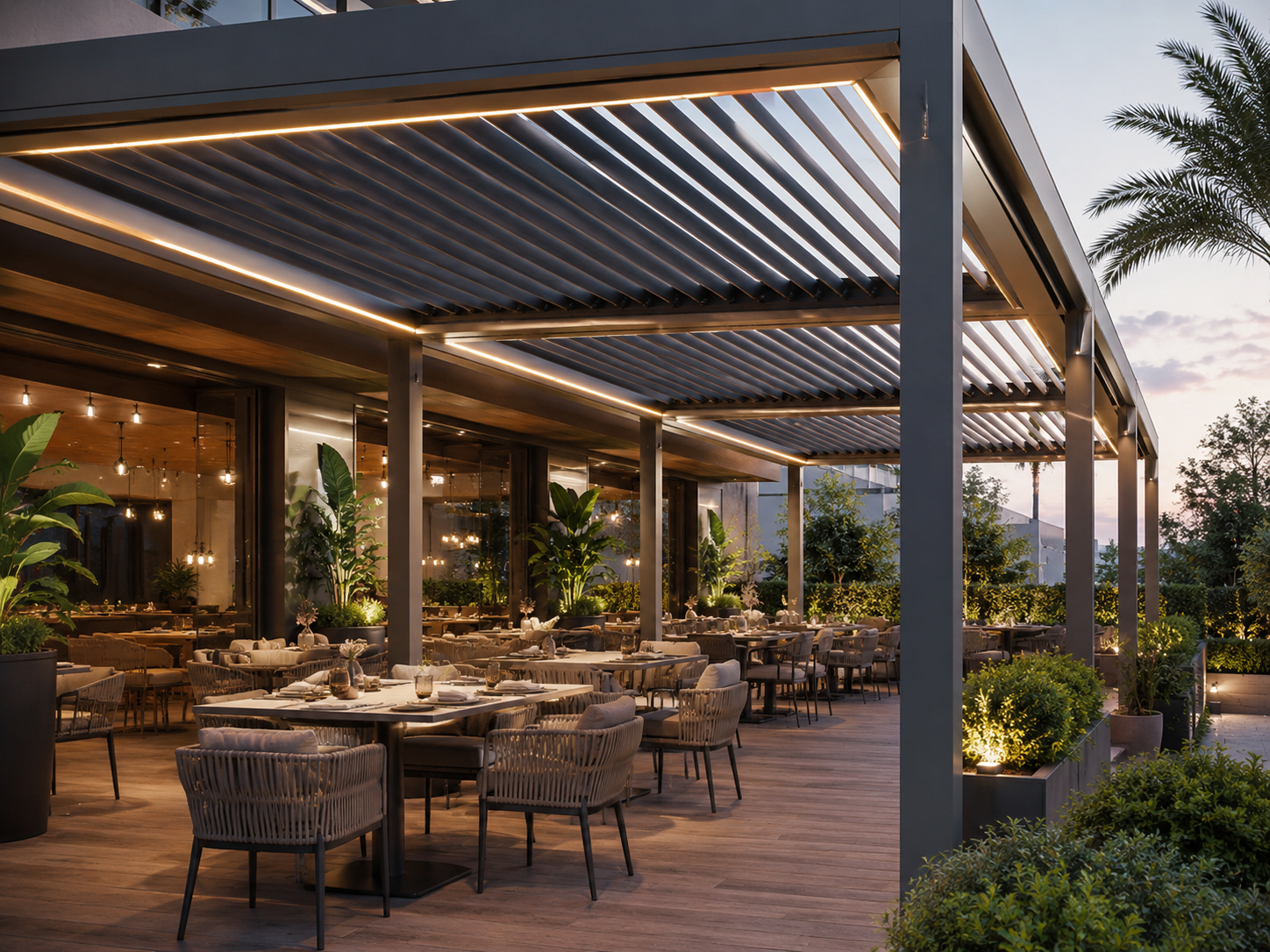 Bioklimatik Pergola